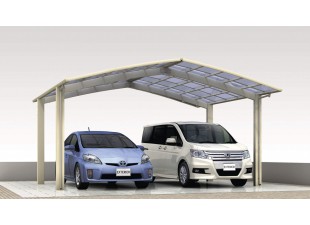 DINA PORT II VR DOUBLE aluminum carport