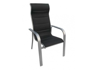 Comfortable garden dining chair VADUZ