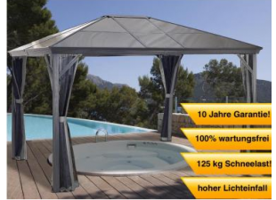 VERONA 2.98x4.23 m, with mosquito net FREE