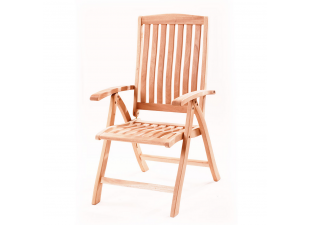 Wooden garden chair mahogany Betria