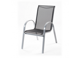 Aluminum stacking chair Nunki